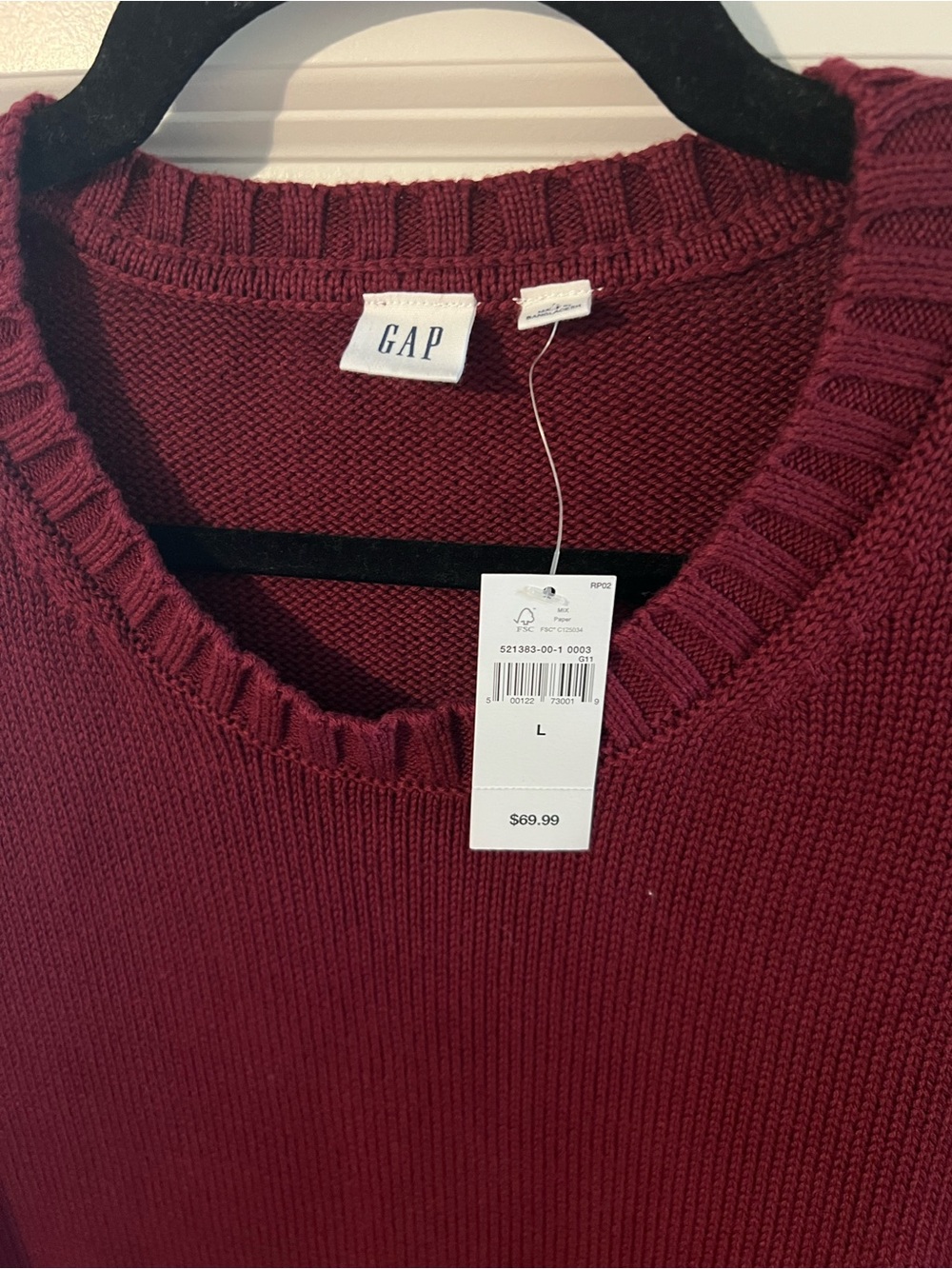 GAP Cotton Crewneck Sweater